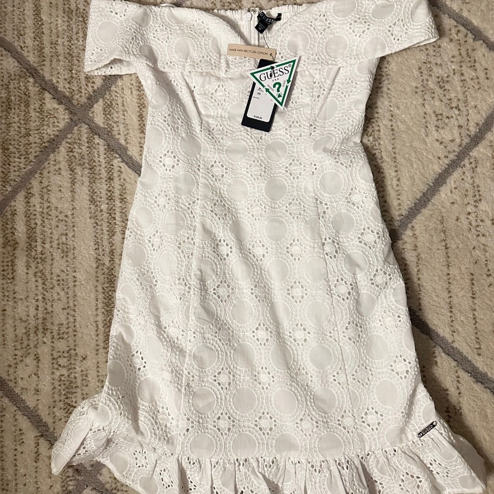 XS Guess White lace dress
